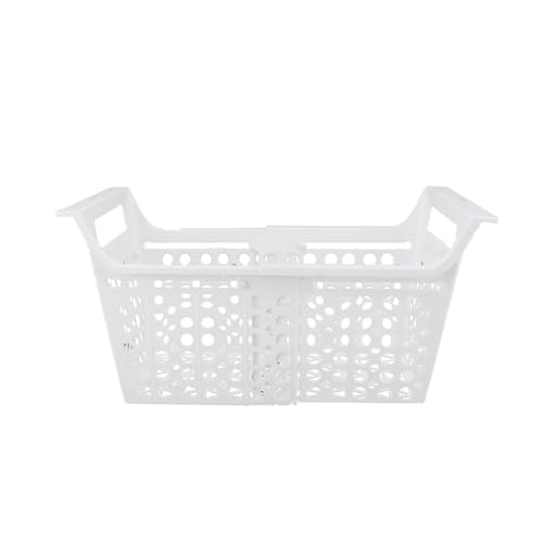 Ndnczdhc Erweiterbarer PP -Brustkaster, laden 10 bis 15 kg, Tiefkühlschrank -Organizer mit Griff, für Küchenschränke Schränke (S) (L) von NDNCZDHC
