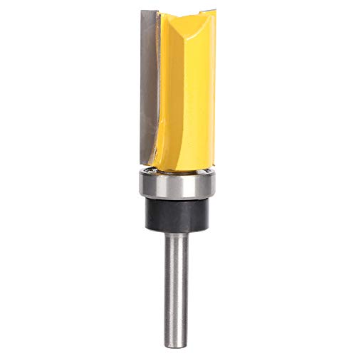 Ndnczdhc Flush Trim Router Bit, Kohlenstoffstahl T - Formte Cutter Flush Trim Router Bit 1 /4 Schaftholz -Mahlen -Mahlen -Werkzeug Ndnczdhc Flush Trim Router Bit, Kohlenstoffstahl T - Formte Cutter Flush Trim Router Bit 1 /4 Schaftholz -Mahlen -Mahlen -Werkzeug von NDNCZDHC