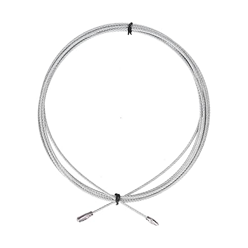 Ndnczdhc -Kabel -Ziehenseil, 0,4 mm / 0,02 -Zoll -Durchmesser Multi -Strang -Stahldrahtseilschlinge für Aufzugspräzisionsinstrument (5m) von NDNCZDHC