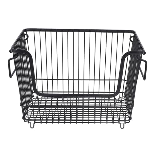 Ndnczdhc Metal Gefrierschrank Organizer Mülleimer, laden 40 lb, stapelbare Tiefkühlschrank -Organisator -Mülleimer, Sortieren Sie einen großen Eröffnungskorb für die Küche. Ndnczdhc Metal Gefrierschrank Organizer Mülleimer, laden 40 lb, stapelbare Tiefkühlschrank -Organisator -Mülleimer, Sortieren Sie einen großen Eröffnungskorb für die Küche. von NDNCZDHC