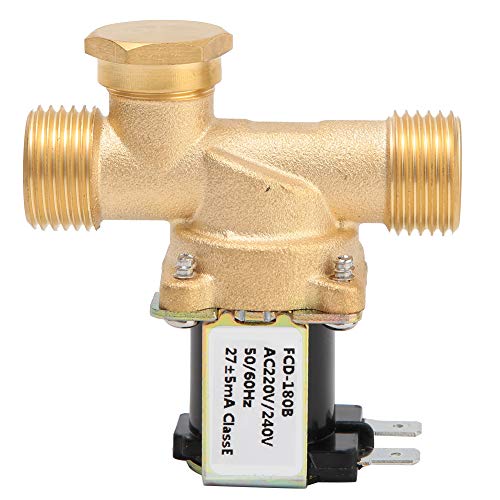 Ndnczdhc Normalerweise nahes Magnventil, G1 / 2 -Isolierung von G1 / 2 Grad E 0,02 bis 0,8 mPa Wasserdruck unidirektionaler Magnetwasserventil (AC220V) von NDNCZDHC