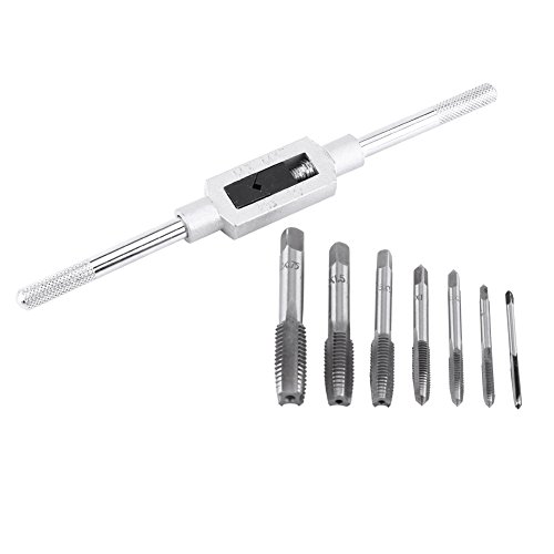 Ndnczdhc einstellbarer T -Griff -Tapfschlüssel mit M3 M4 M5 M6 M8 M10 M12 Maschinenschraube metrische Gewinde -Fruchtspulen -Taps Taps Taps Taps von NDNCZDHC