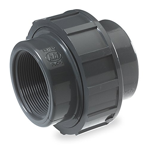 King Brothers Inc. U-1000-T 1-Inch Threaded PVC Schedule 80 Union, Gray by King Brothers Inc. King Brothers Inc. U-1000-T 1-Inch Threaded PVC Schedule 80 Union, Gray by King Brothers Inc. von NDS