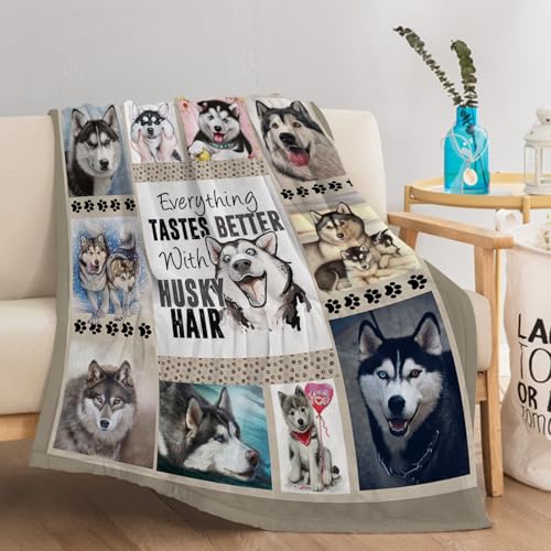 NDXRWDZR Decke Husky Kuscheldecke Flauschig als Geschenke für Frauen Männer Extra Weich Warm Decke als Sofaüberwurf Tagesdecke oder Wohnzimmerdecke - 140 x 200 cm NDXRWDZR Decke Husky Kuscheldecke Flauschig als Geschenke für Frauen Männer Extra Weich Warm Decke als Sofaüberwurf Tagesdecke oder Wohnzimmerdecke - 140 x 200 cm von NDXRWDZR