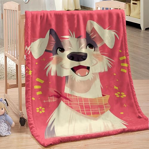 NDXRWDZR Decke Rosa Hund Kuscheldecke Flauschig als Geschenke für Frauen Männer Extra Weich Warm Decke als Sofaüberwurf Tagesdecke oder Wohnzimmerdecke - 140 x 200 cm NDXRWDZR Decke Rosa Hund Kuscheldecke Flauschig als Geschenke für Frauen Männer Extra Weich Warm Decke als Sofaüberwurf Tagesdecke oder Wohnzimmerdecke - 140 x 200 cm von NDXRWDZR