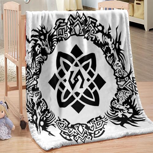 NDXRWDZR Decke Wikinger Kuscheldecke Flauschig als Geschenke für Frauen Männer Extra Weich Warm Decke als Sofaüberwurf Tagesdecke oder Wohnzimmerdecke - 180 x 220 cm NDXRWDZR Decke Wikinger Kuscheldecke Flauschig als Geschenke für Frauen Männer Extra Weich Warm Decke als Sofaüberwurf Tagesdecke oder Wohnzimmerdecke - 180 x 220 cm von NDXRWDZR