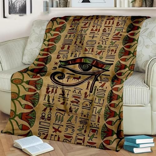 NDXRWDZR Decke äGyptische Kultur Kuscheldecke Flauschig als Geschenke für Frauen Männer Extra Weich Warm Decke als Sofaüberwurf Tagesdecke oder Wohnzimmerdecke - 140 x 200 cm NDXRWDZR Decke äGyptische Kultur Kuscheldecke Flauschig als Geschenke für Frauen Männer Extra Weich Warm Decke als Sofaüberwurf Tagesdecke oder Wohnzimmerdecke - 140 x 200 cm von NDXRWDZR