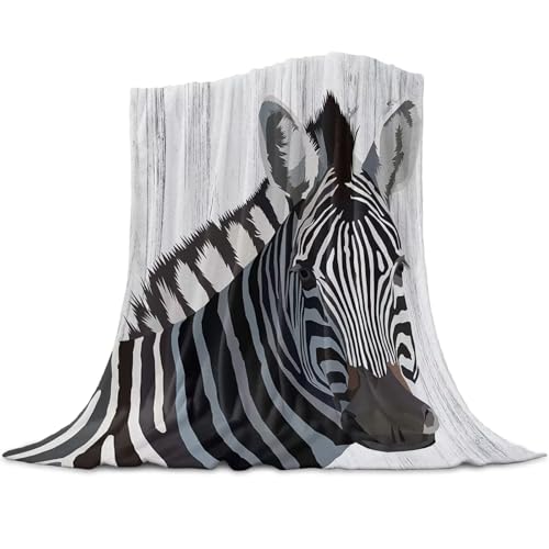 NDXRWDZR Kuscheldecke Zebra Kuscheldecke Flauschig als Geschenke für Frauen Männer Extra Weich Warm Decke als Sofaüberwurf Tagesdecke oder Wohnzimmerdecke - 100 x 150 cm NDXRWDZR Kuscheldecke Zebra Kuscheldecke Flauschig als Geschenke für Frauen Männer Extra Weich Warm Decke als Sofaüberwurf Tagesdecke oder Wohnzimmerdecke - 100 x 150 cm von NDXRWDZR