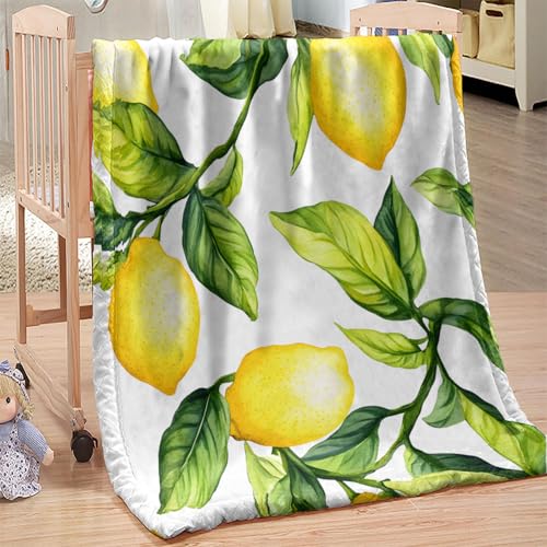 NDXRWDZR Kuscheldecke Zitrone Kuscheldecke Flauschig als Geschenke für Frauen Männer Extra Weich Warm Decke als Sofaüberwurf Tagesdecke oder Wohnzimmerdecke - 220 x 240 cm NDXRWDZR Kuscheldecke Zitrone Kuscheldecke Flauschig als Geschenke für Frauen Männer Extra Weich Warm Decke als Sofaüberwurf Tagesdecke oder Wohnzimmerdecke - 220 x 240 cm von NDXRWDZR