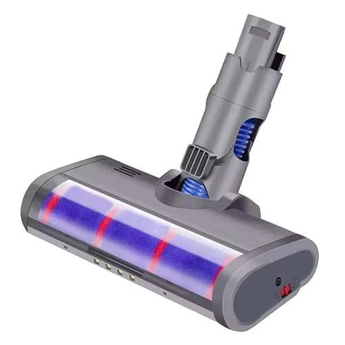 Staubsauger-Ersatzteile, Bodenbürsten-Zubehör, Elektrisches Bodenbürstenkopf-Werkzeug, Kompatibel Mit Dyson V6 DC58 DC59 DC61 DC62 von NDYRHBNFM