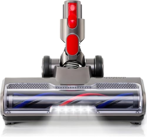 Staubsauger-Reinigungsbürstenkopf Mit Turbo-Borstenrolle Und Licht For Hartholz Und Teppich, Kompatibel Mit Dyson V7 V8 V10 V11 V15 Staubsauger-Reinigungsbürstenkopf Mit Turbo-Borstenrolle Und Licht For Hartholz Und Teppich, Kompatibel Mit Dyson V7 V8 V10 V11 V15 von NDYRHBNFM