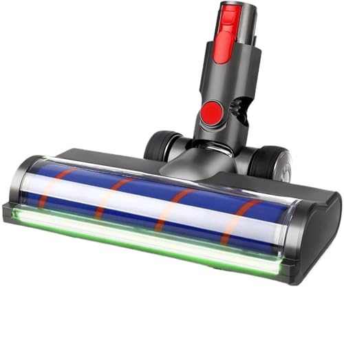 Staubsaugerkopf Mit LED-Stauberkennung Und Flauschigem Aufsatz For Hartböden, Kompatibel Mit Dyson V7 V8 V10 V11 V15 von NDYRHBNFM