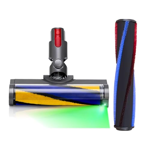 Staubsaugerzubehör Ersatz-Motorkopf Mit Grünem Teppichbürstenkopf, Kompatibel For Dyson V12(Combination) von NDYRHBNFM