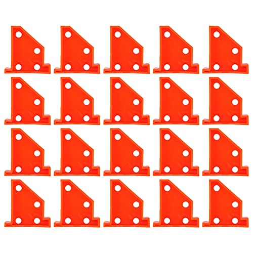 20pcs Floors -Abstandshalter Wiederverwendbare dreieckige Laminat -Holzböden Werkzeug -Tischlerversorgung von NDiyueAa