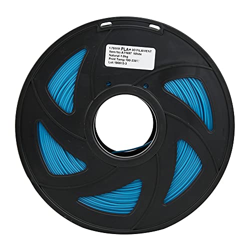 Für Cyan für PLA -Druckerfilament, 1,75 mm, 1 kg, langes Filament, Druckmaterial, für 3D -Drucker von NDiyueAa