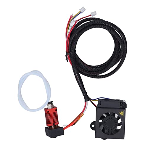 Für Ender 3, für 3D-Drucker, Hotend Upgrade-Kit, Ferngesporte, Hot-End-Düse, Heiz block und Rohrleitung sset von NDiyueAa