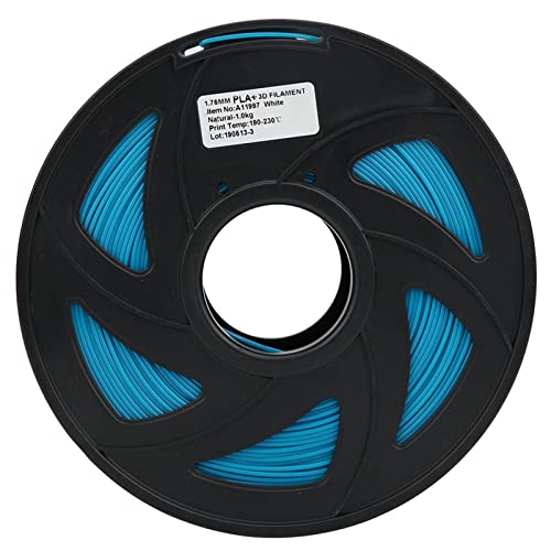 Für Himmelblau, für 3D-Drucker, PLA Drucker Filament Druck material Zubehör, 1,75mm, 1kg von NDiyueAa