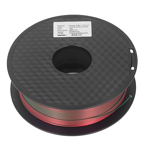 Für PLA, für 3D-Drucker Filament, 1,75mm, Gold Grün Rot Tri Farbe, Verbrauchs material, für Modell DIY Für PLA, für 3D-Drucker Filament, 1,75mm, Gold Grün Rot Tri Farbe, Verbrauchs material, für Modell DIY von NDiyueAa