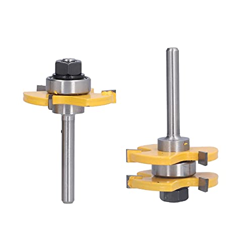 Hochgeschwindigkeitstahl T Form Router Bit Holzfräsen Cutter DIY Holzbearbeitung Hochgeschwindigkeitstahl T Form Router Bit Holzfräsen Cutter DIY Holzbearbeitung von NDiyueAa