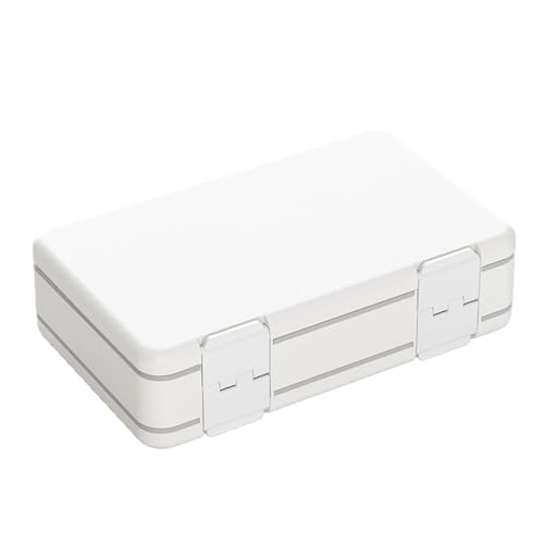 NDiyueAa Doppelschichtbox mit großer Kapazität für wöchentliche Organisation von NDiyueAa
