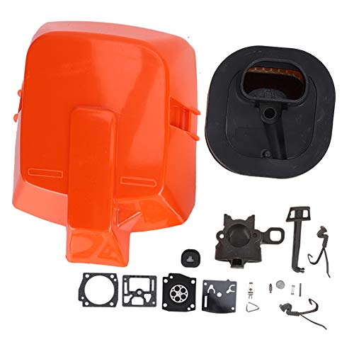 NDiyueAa Gartenwerkzeuge Kettensägenluftfilterbaugruppe Drosselkleber -Kit -Zubehör für H365 372 von NDiyueAa
