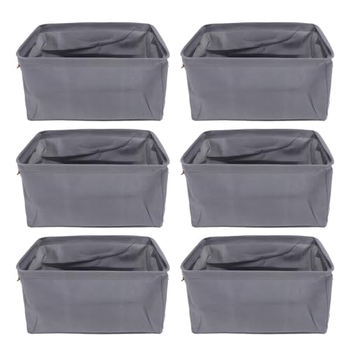 NDiyueAa Stoff faltbare Kleidung Aufbewahrungsbox großer Kapazität Raum sparsam atmungsaktiv für den Kleiderschrankschrank (42 * 28 * 25 cm) von NDiyueAa
