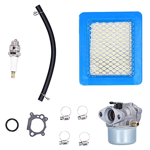 NDiyueAa Vergaser -Sparking -Stecker Luftfilter -Kraftstoffleitungskit Rasenmäher Zubehör Kit Aluminium Rasenmäher Wartung Ersatz NDiyueAa Vergaser -Sparking -Stecker Luftfilter -Kraftstoffleitungskit Rasenmäher Zubehör Kit Aluminium Rasenmäher Wartung Ersatz von NDiyueAa