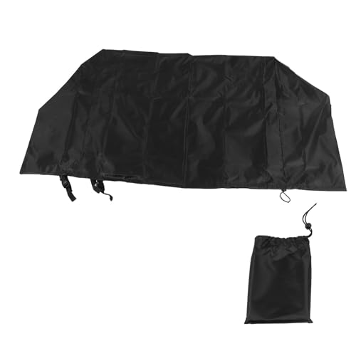 Tragbarer Vorbereitungsabdeckung im Freien 420d Oxford Stoff Silber beschichtete wasserfeste Abdeckung für Esswagen (40*24*32 Zoll) von NDiyueAa