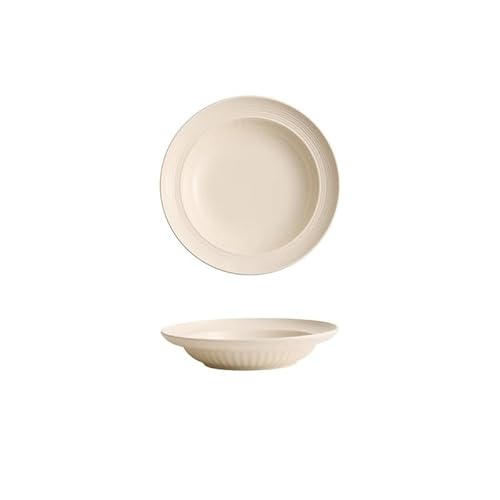 NEBE Frühstücksteller 8,25-Zoll-Essteller Haushalt Pasta Western Geschirr Schüssel Keramik-Set kommerziellen Salat Runde Küche Dessert Steingut NEBE Frühstücksteller 8,25-Zoll-Essteller Haushalt Pasta Western Geschirr Schüssel Keramik-Set kommerziellen Salat Runde Küche Dessert Steingut von NEBE