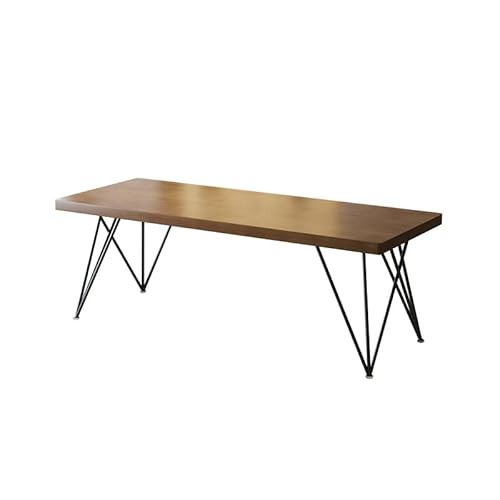 Schreibtische Einfacher Schreibtisch aus Massivholz for Desktop-Computer, große Moderne Lange Werkbank for das Schlafzimmer, geeignet for Unternehmen und Zuhause Desk(180x80x75cm) von NEBE