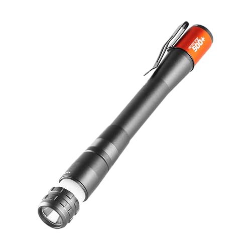 NEBO 450 Flex - NEBO Inspector 500+ Flex - Taschenlampe - 500 Lumen LED Arbeitsleuchte - Klein mit Taschenclip - USB-Ladekabel, IPX7 wasserdicht, und Magnetfuß von NEBO