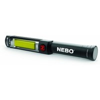 Nebo - big larry™ 2 500 Lumen Taschenlampe & Arbeitslampe. silber von NEBO