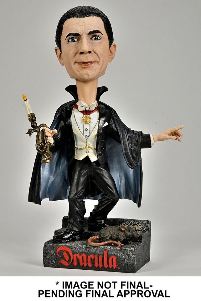 NECA Comicfigur Universal Monsters Head Knocker Wackelkopf-Figur Dracula 20 cm (1 St) von NECA