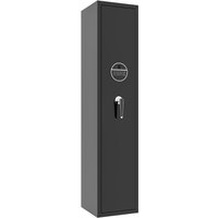 Waffenschrank für 5 Langwaffen, Waffentresor, Tresore und Schränke, Schneller Zugriff, Sichere Aufbewahrung von Waffen, H138 x 30 x 30CM Waffenschrank für 5 Langwaffen, Waffentresor, Tresore und Schränke, Schneller Zugriff, Sichere Aufbewahrung von Waffen, H138 x 30 x 30CM von NECHE