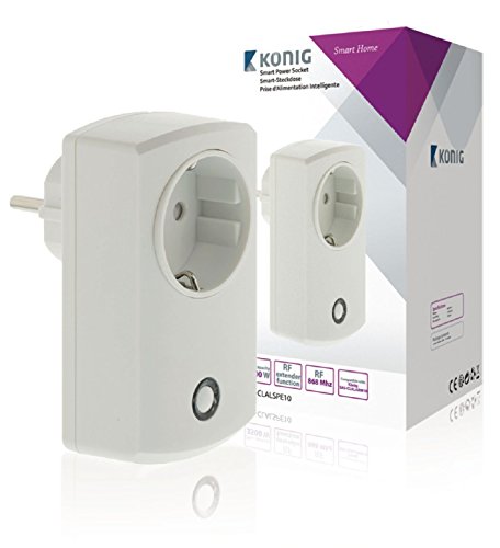 König SAS-CLALSPE10 Smart-Steckdose für SAS-CLALARM10 König SAS-CLALSPE10 Smart-Steckdose für SAS-CLALARM10 von NEDIS