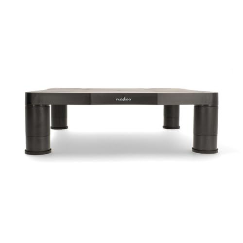 Monitorständer - Ergononmie: Yes - Maximale Tragfähigkeit: 18 kg - Universal - Verstellbare Höhe: Ja von NEDIS