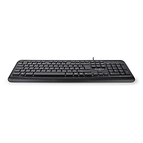 NEDIS Kabelgebundenes Keyboard - USB-A - Multimedia - QWERTY - ND-Layout - Numerische Tastatur NEDIS Kabelgebundenes Keyboard - USB-A - Multimedia - QWERTY - ND-Layout - Numerische Tastatur von NEDIS