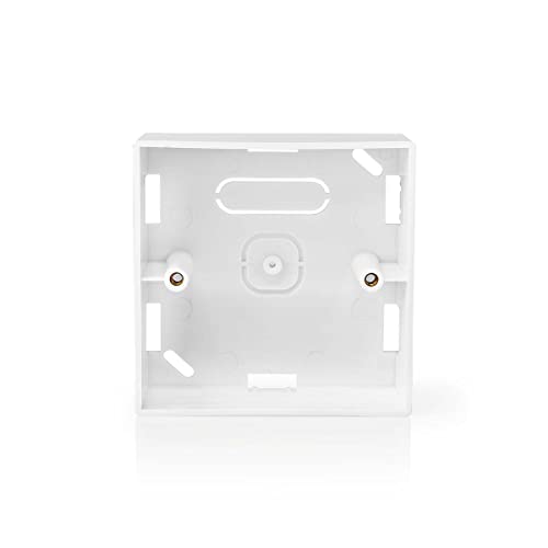 NEDIS WIFIWB10WT SmartLife Zubehör für: WIFIWC10WT / WIFIWS10WT / WIFIWS20WT-Oberflächenmontage-ABS Hintere Box, Weiss von NEDIS