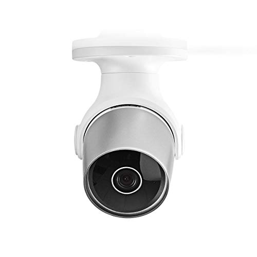 NEDIS Smartlife Außenkamera NEDIS - WLAN Smart IP-Kamera - Outdoor - Wasserdicht - Full HD 1080p - Nachtsicht und Bewegungssensor UK/Typ G 1.50 m von NEDIS