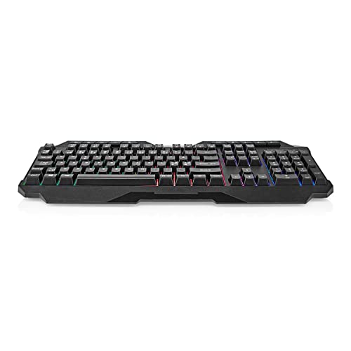 NEDIS Wired Gaming Keyboard - USB Type-A - Folientasten - LED - QWERTY - ND-Layout - Stromversorgung über USB - Netzkabellänge: 1.30 m - Multimedia NEDIS Wired Gaming Keyboard - USB Type-A - Folientasten - LED - QWERTY - ND-Layout - Stromversorgung über USB - Netzkabellänge: 1.30 m - Multimedia von NEDIS