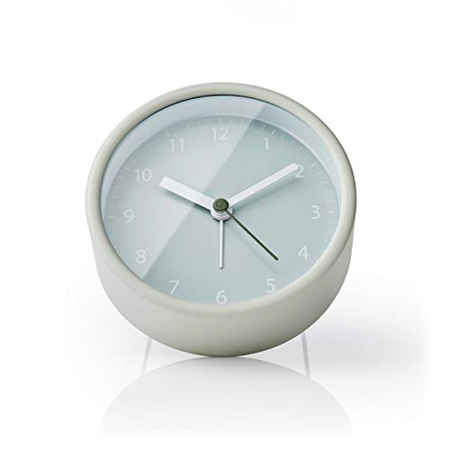 Nedis Analogue Desk Alarm Clock | Snooze Function | Green von NEDIS