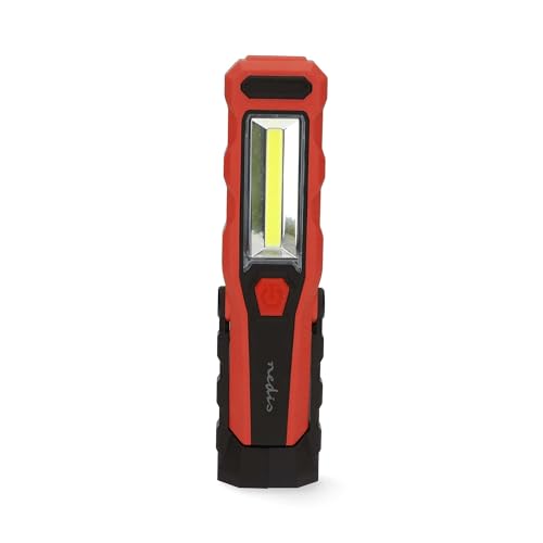Nedis Arbeitsleuchte - 4 W - Batteriebetrieben - 5 V DC - Eingebautes Lithium Ion - Wiederaufladbar - Lichtdauer: 5 h - 300 lm - Lichtbereich: 20 m Nedis Arbeitsleuchte - 4 W - Batteriebetrieben - 5 V DC - Eingebautes Lithium Ion - Wiederaufladbar - Lichtdauer: 5 h - 300 lm - Lichtbereich: 20 m von NEDIS
