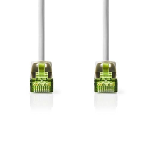 Nedis CAT7-Netzwerkkabel - S/FTP - RJ45 Stecker - RJ45 Stecker - 5.0 m - Snagless - Rund - LSZH - Grau - Label Nedis CAT7-Netzwerkkabel - S/FTP - RJ45 Stecker - RJ45 Stecker - 5.0 m - Snagless - Rund - LSZH - Grau - Label von NEDIS