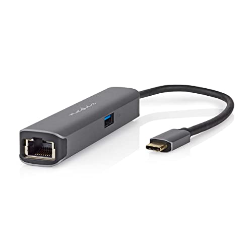 Nedis CCBW64220AT02 Station d'accueil USB 3.2 Gen 1 (3.1 Gen 1) Type-C Anthracite von NEDIS