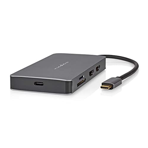 Nedis CCBW64250AT02 Station d'accueil USB 3.2 Gen 1 (3.1 Gen 1) Type-C Anthracite von NEDIS