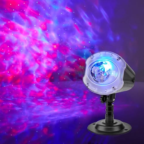 Nedis Dekoratives Licht | LED- und Laserprojektor | Bunte LED und grüner Laser | Innen- und Aussenbereich | Fernbedienung, Schwarz Nedis Dekoratives Licht | LED- und Laserprojektor | Bunte LED und grüner Laser | Innen- und Aussenbereich | Fernbedienung, Schwarz von NEDIS