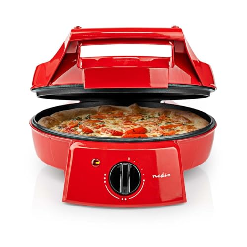 Nedis FCPM100FRD Pizzamaker, Aluminium von NEDIS