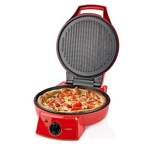 Nedis FCPM100FRD Pizzamaker, Aluminium von NEDIS