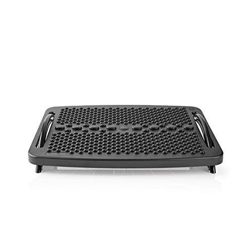 Nedis - Fußstütze - Ergonomisch - Um den Komfort bei der Arbeit zu verbessern - Für eine bessere Körperhaltung - Kunststoff - Schwarz, ERGOFR100BK Nedis - Fußstütze - Ergonomisch - Um den Komfort bei der Arbeit zu verbessern - Für eine bessere Körperhaltung - Kunststoff - Schwarz, ERGOFR100BK von NEDIS