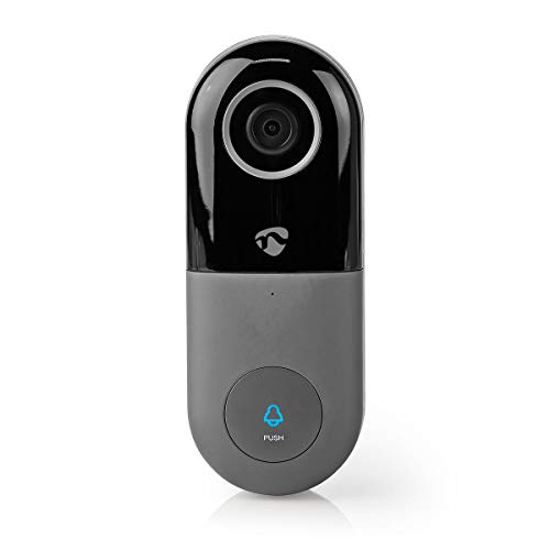 Nedis SmartLife - Video-Türsprechanlage - WLAN Türklingel mit Kamera - mit Bewegungssensor und Nachtsicht - Integriert SmartLife App von NEDIS